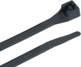 Gardner Bender 46-415UVB Cable Tie, 4 in Max Bundle Dia, Double-Lock Locking, 6/6 Nylon, Black, 15 in L, 50/PK